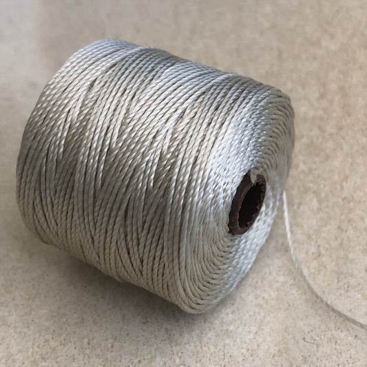 SLon Tex 210 Fine Bead Cord - Light Grey