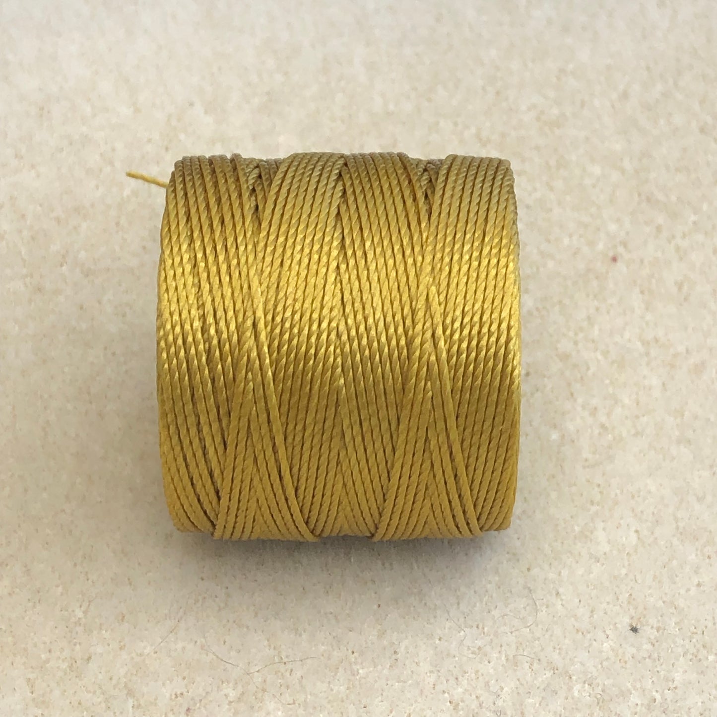 Slon Bead Cord 77 yrds Tex 210 - Light Maize