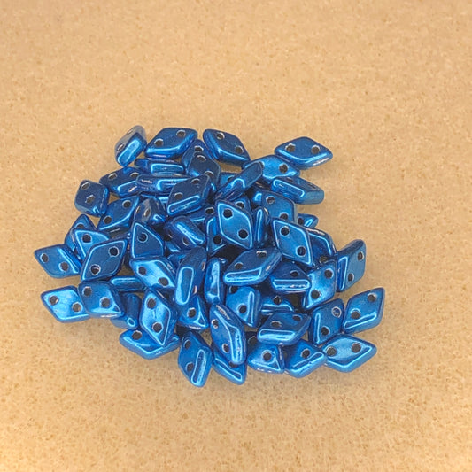6.5x4mm CzechMates Diamonds - CT Sat Metallic Nebulas Blue