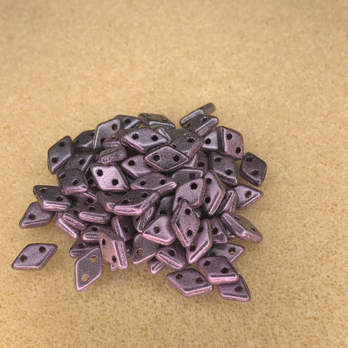 6.5x4mm CzechMates Diamond - Polychrome Orchid Aqua
