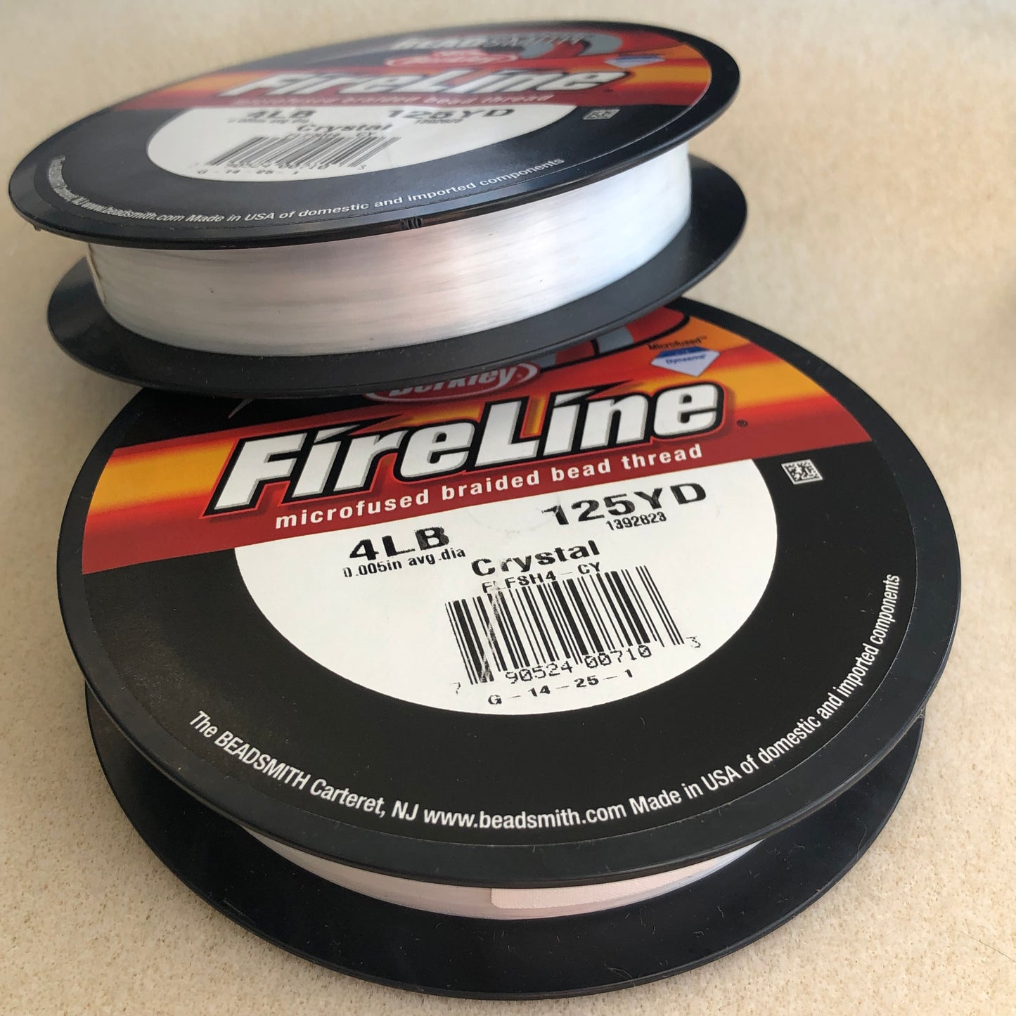 4 lb Fireline 125 yards - Crystal