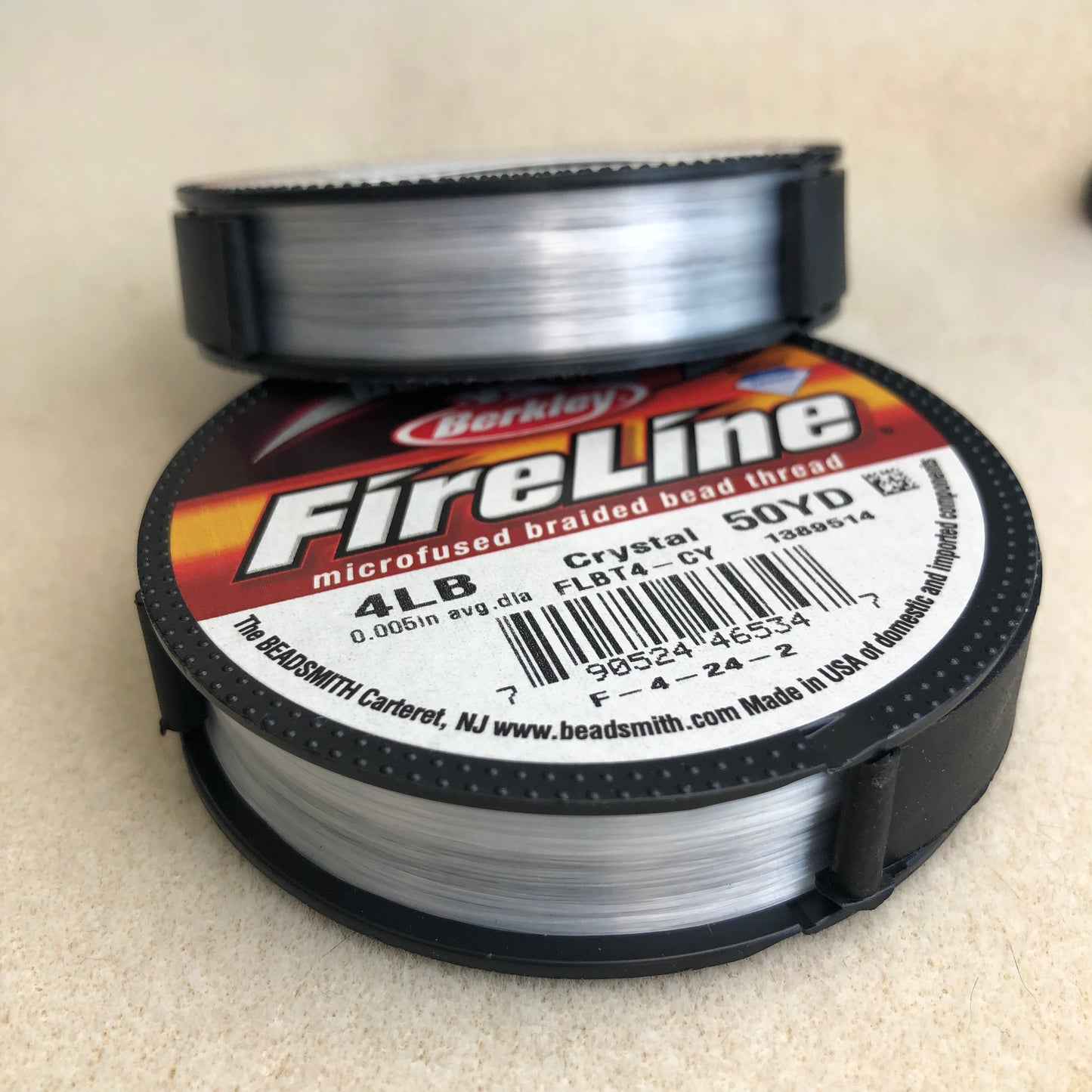 4 lb Fireline 50 yards - Crystal