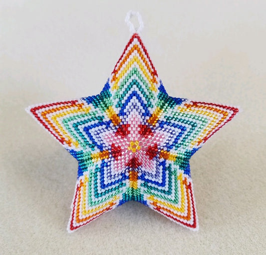 Follow Your Dream 3D Puffy Peyote Star