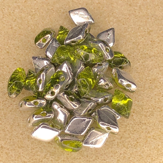 8x5mm Gemduo - Backlit Olivine