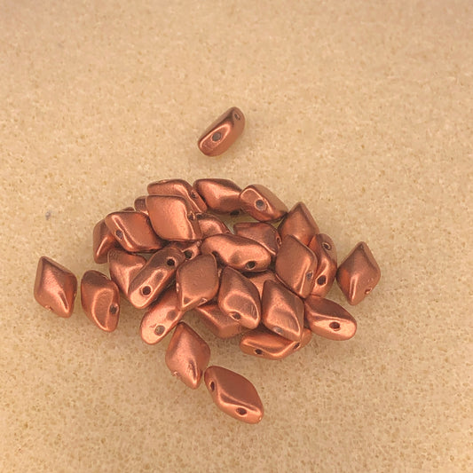 8x5mm Gemduo - Bronze Copper