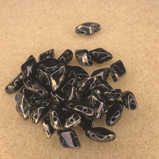 8x5mm Gemduo - Jet - Rembrandt