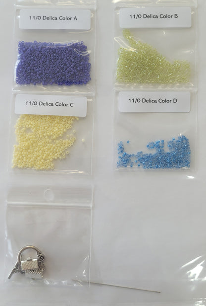 Geo Patterned Bracelet Kit - Pattern 2