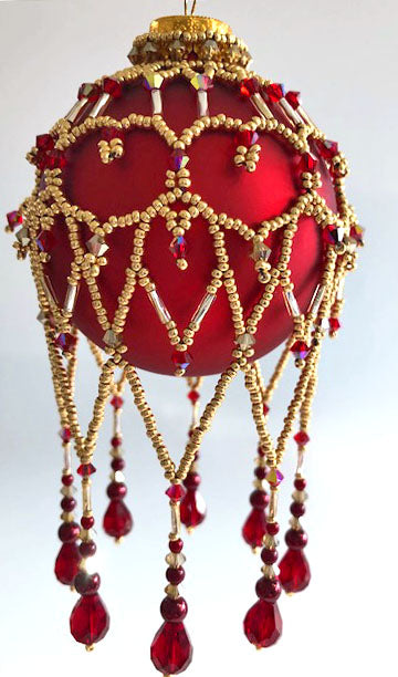 Hearts & Soul Beaded Ornament Cover Kit