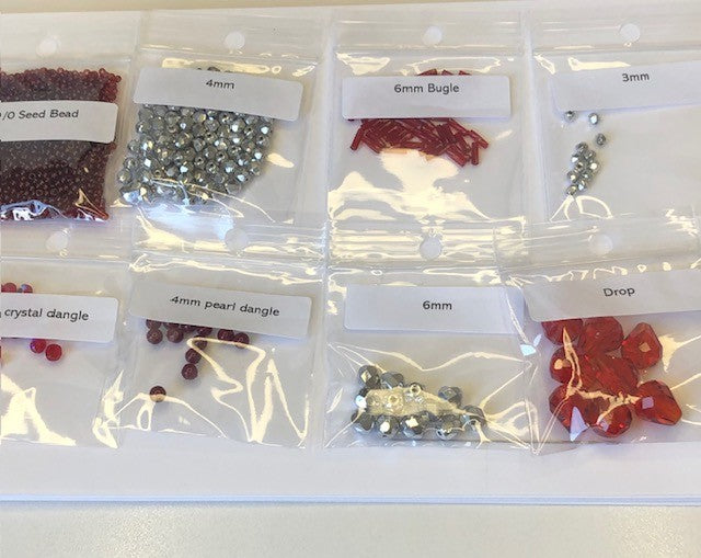 Hearts & Soul Beaded Ornament Cover Kit