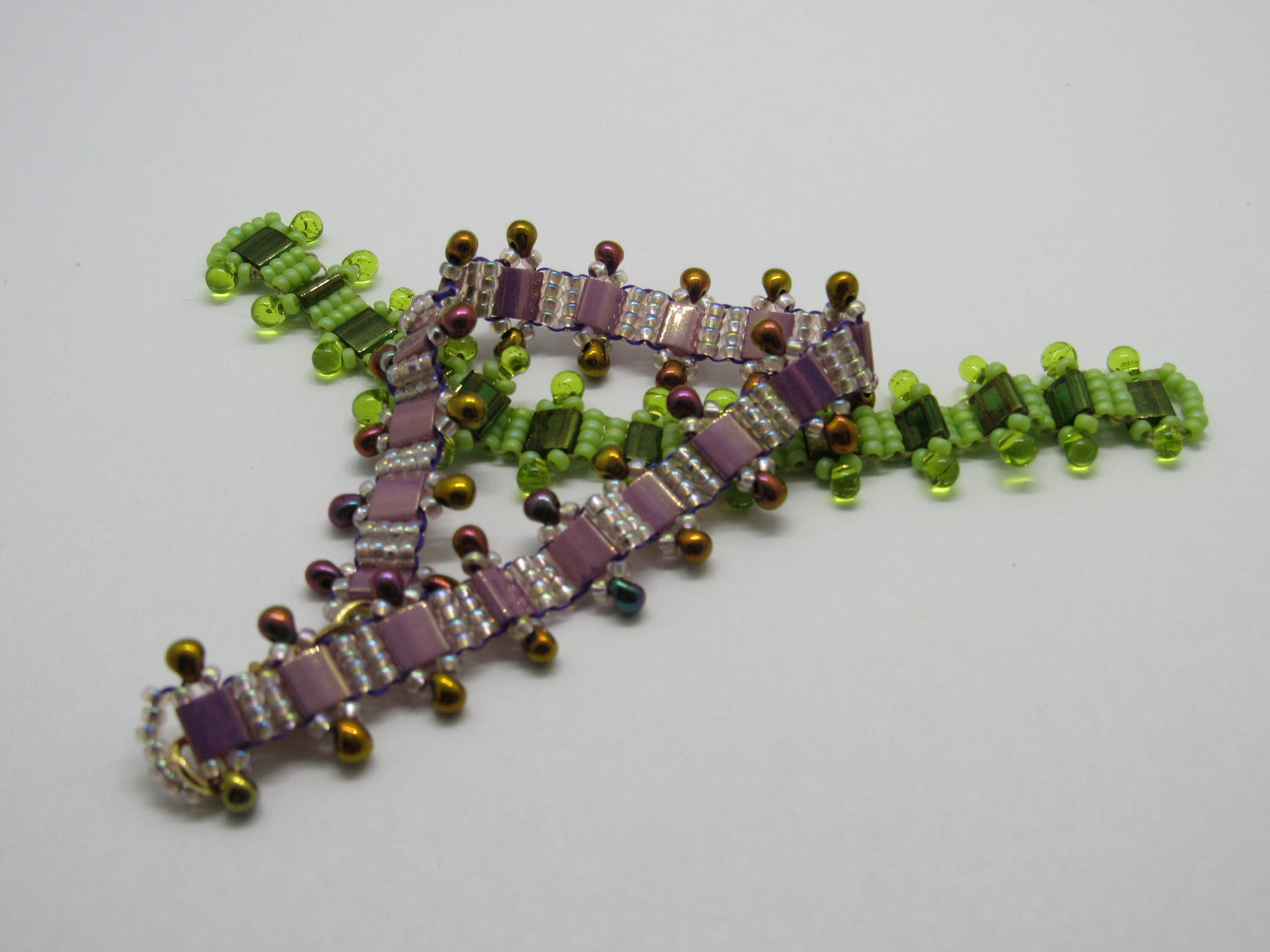 Tila Drop Beaded Bracelet Pattern Tutorial