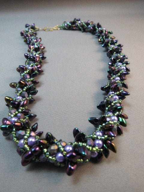 Liana Beaded Necklace Pattern Tutorial