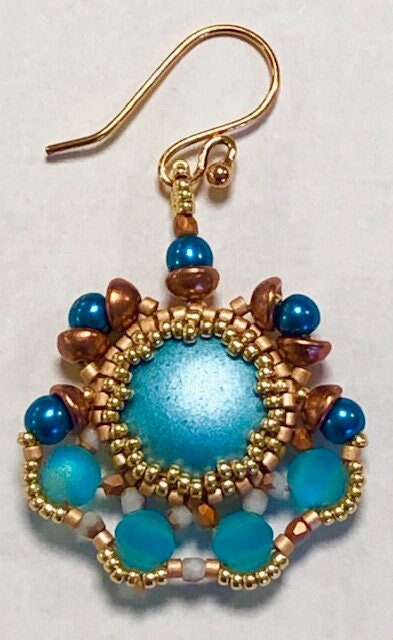 Sensu Beaded Earring Tutorial Pattern