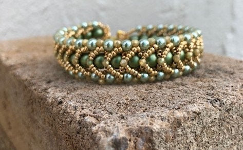 Fantasy Beaded Bracelet Pattern Tutorial