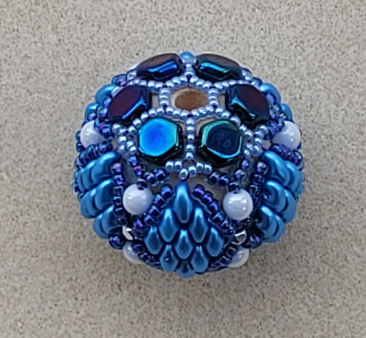 Solitaire Beaded Bead Pattern Tutorial