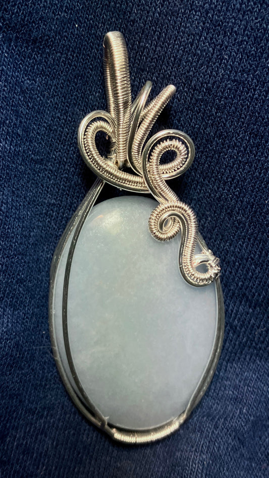 07/23 - Beginner Wire Wrapped Oval Pendant