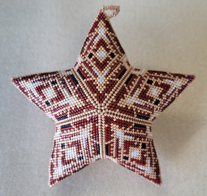 Heritage 3D Puffy Peyote Star