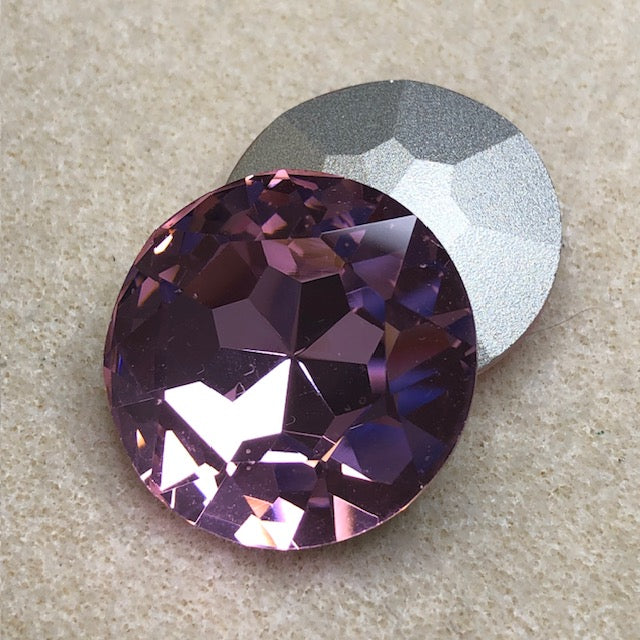 Light Rose - 27mm Rivoli Crystal