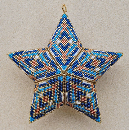 Heritage 3D Puffy Peyote Star