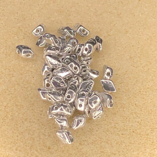 6x4mm Mini GemDuo - Crystal Full Labrador