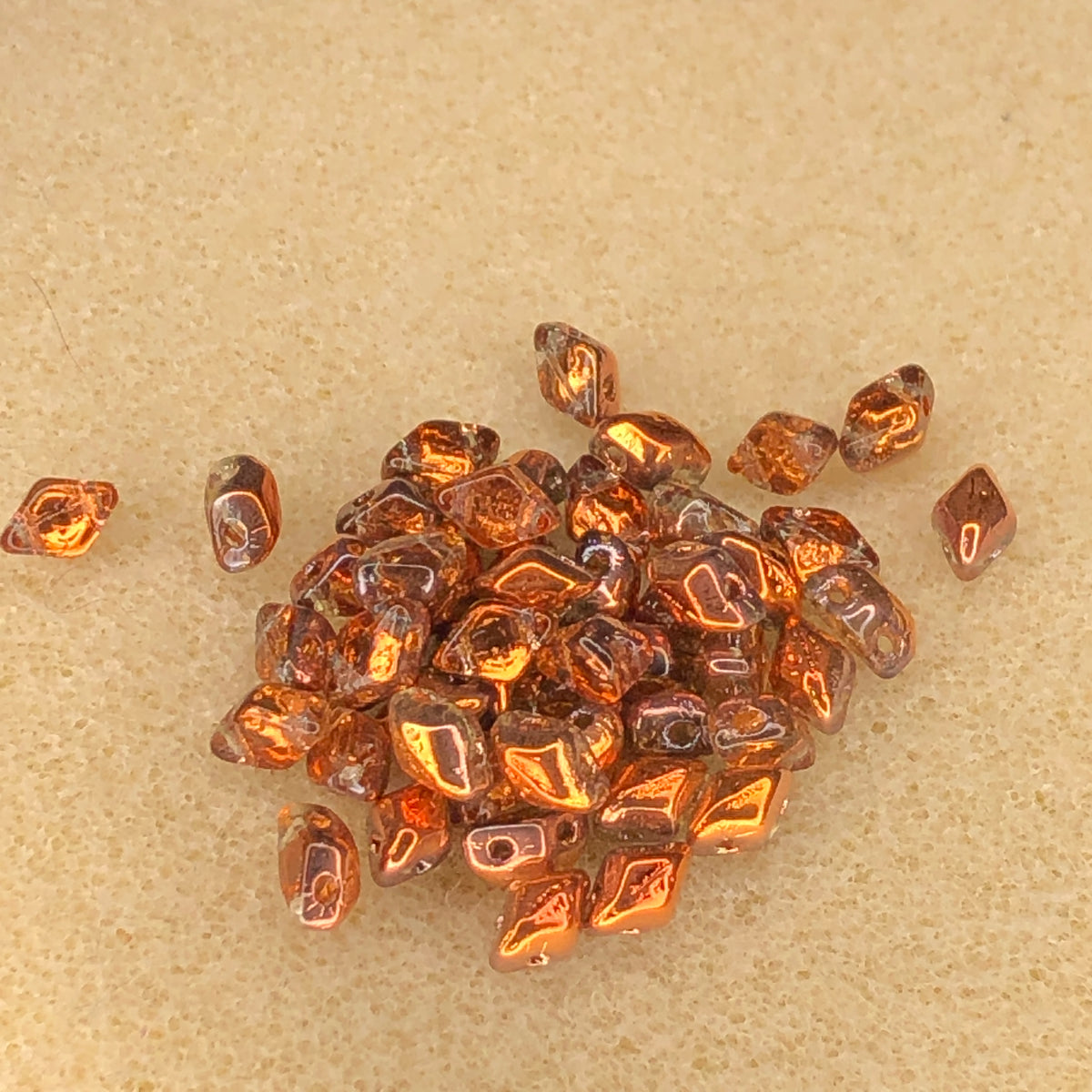 6x4mm Mini GemDuo - Crystal Sunset