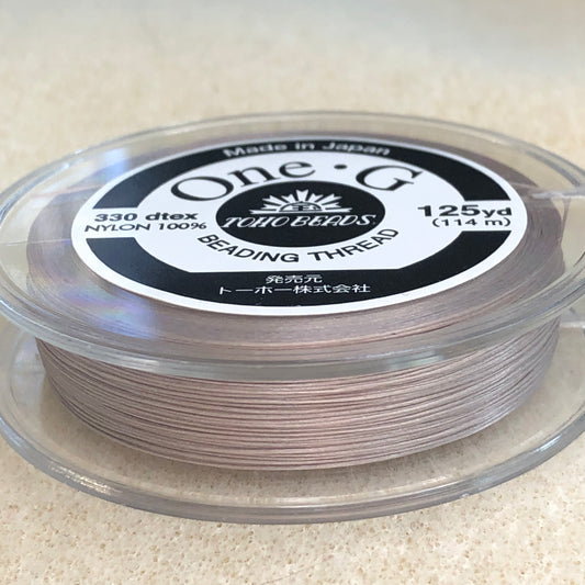 One-G Thread 125 yards-Beige