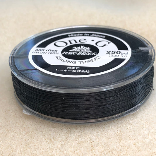 One-G Thread 125 yards-Black