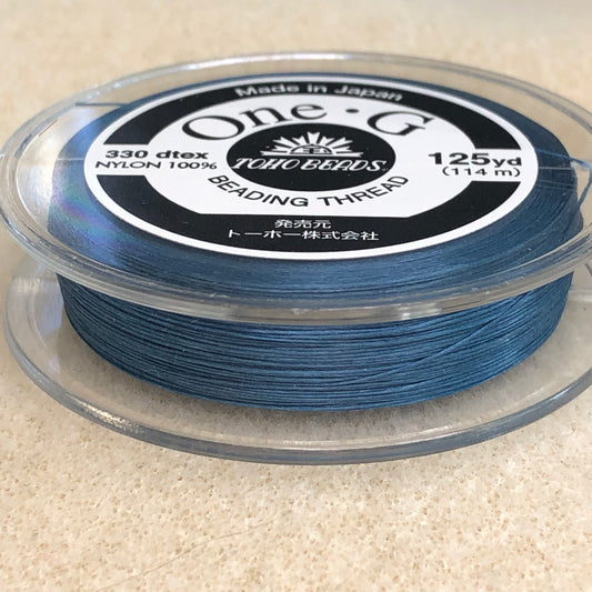 One-G Thread 125 yards-Blue