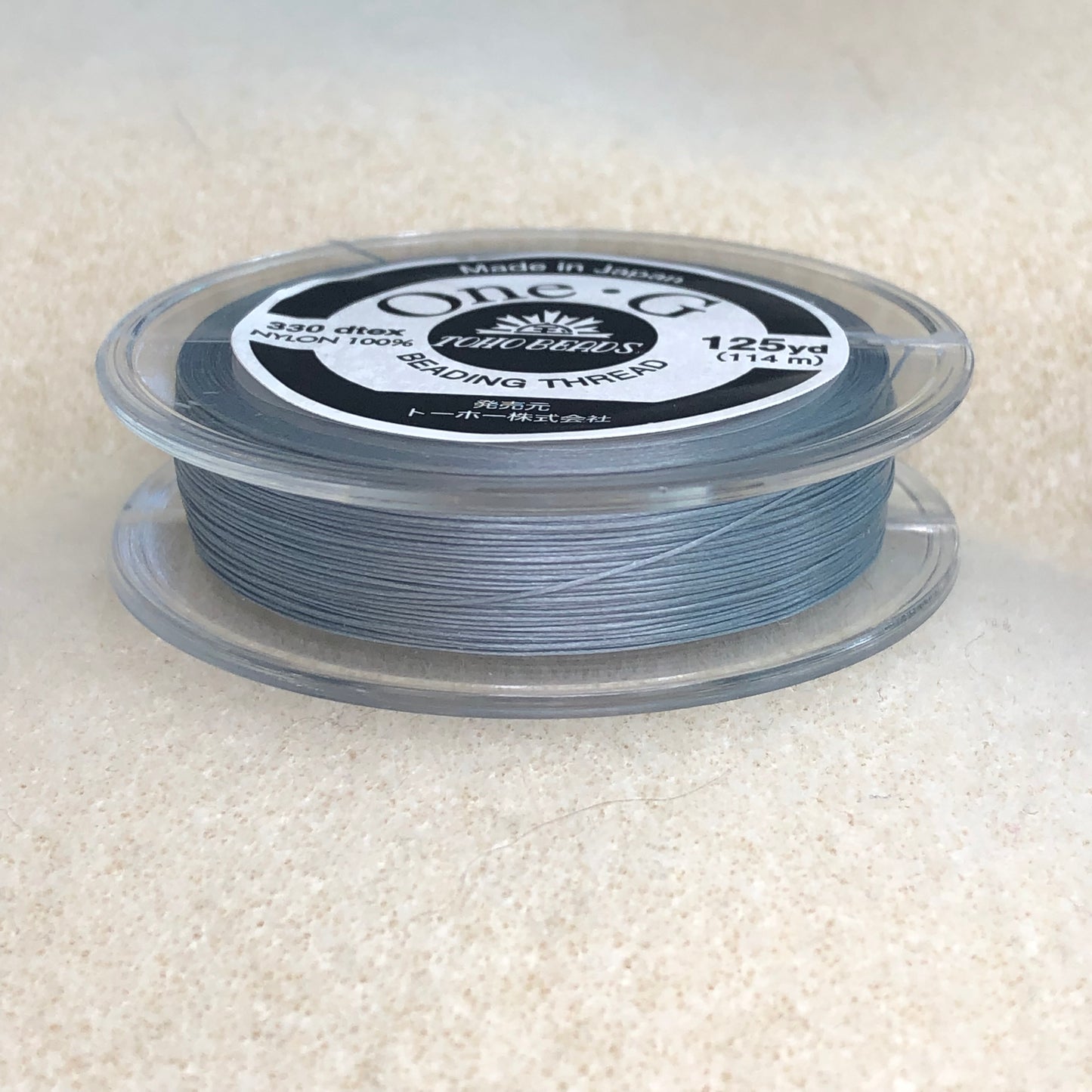 One-G Thread 125 yards-Grey