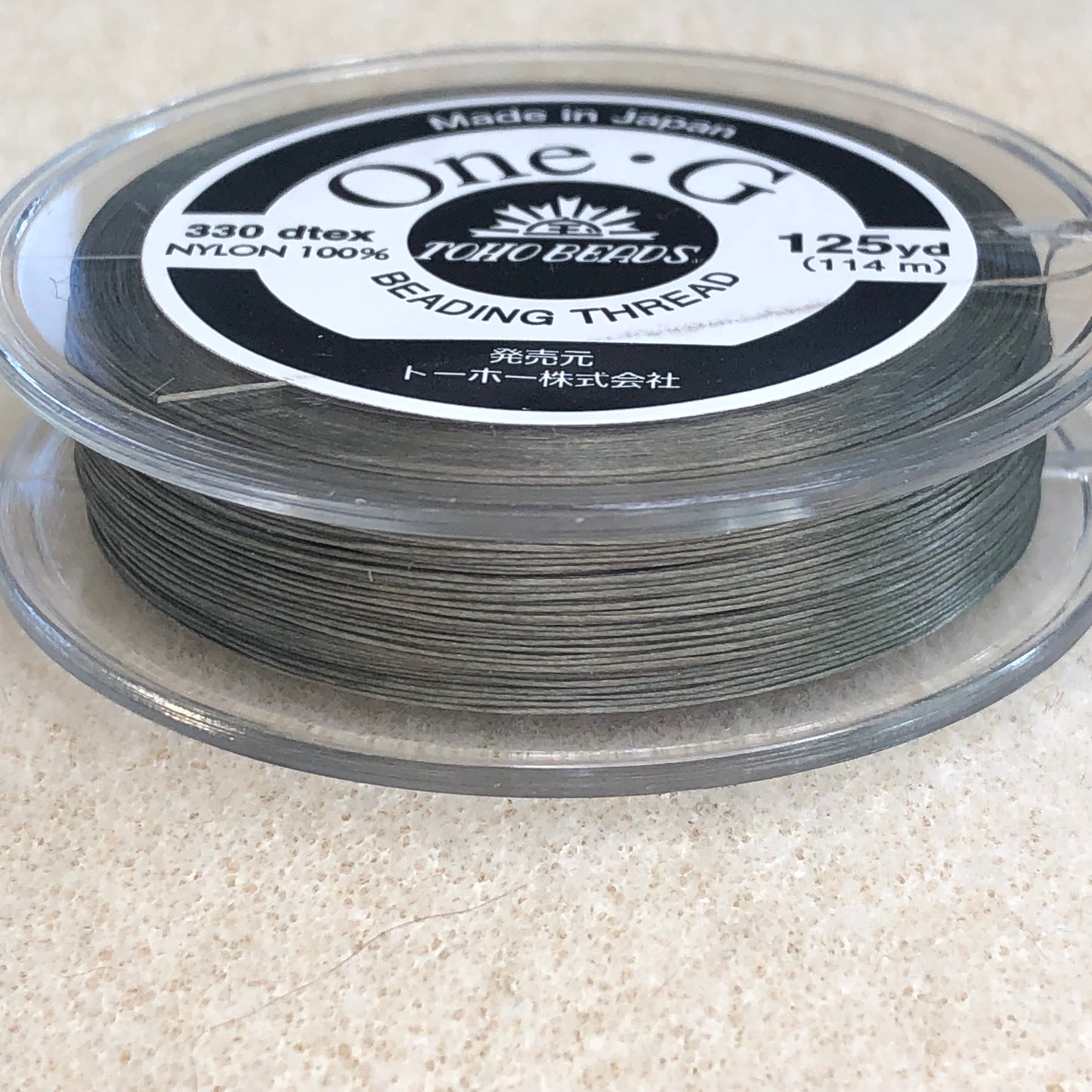 One-G Thread 125 yards-Light Khaki