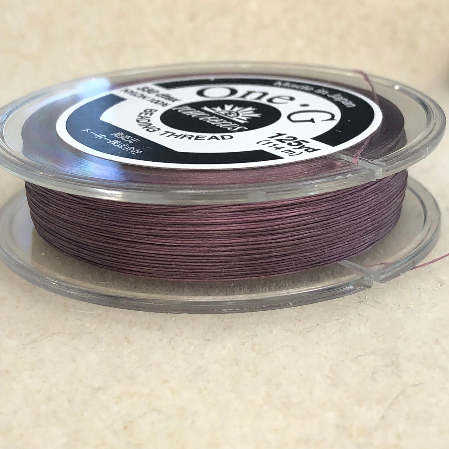 One-G Thread 125 yards-Mauve