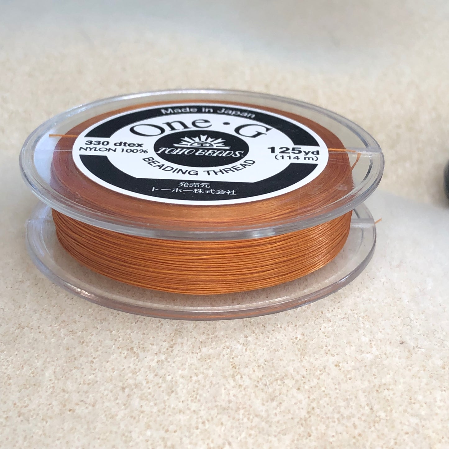 One-G Thread 125 yards-Orange