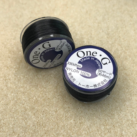 One-G Thread 50 yards-Black