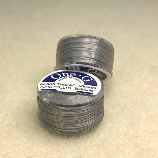 One-G Thread 50 yards-Light Grey