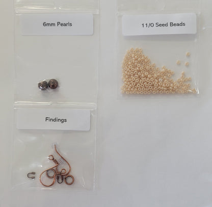 Pearl Drop Earring Kit