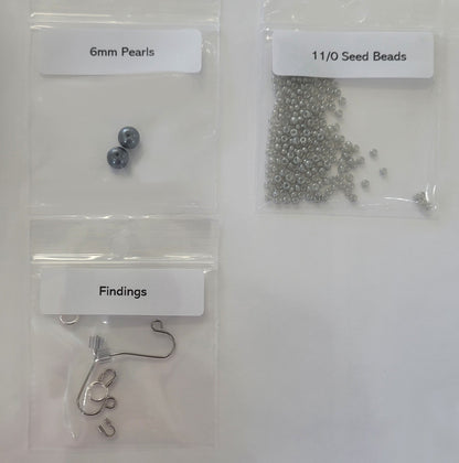 Pearl Drop Earring Kit