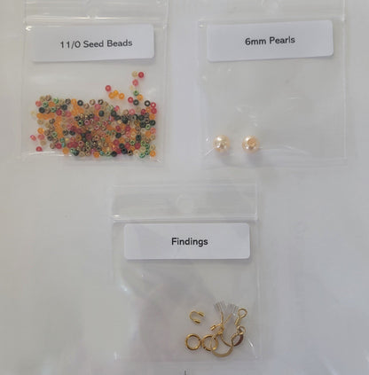 Pearl Drop Earring Kit