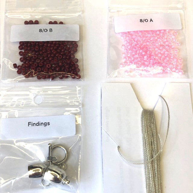 Puzzle Beaded Kumihimo Bracelet Kit