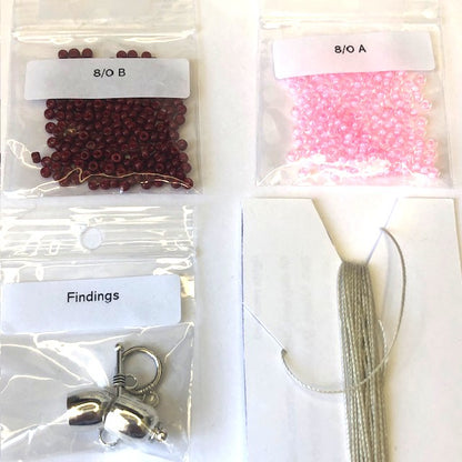 Puzzle Beaded Kumihimo Bracelet Kit