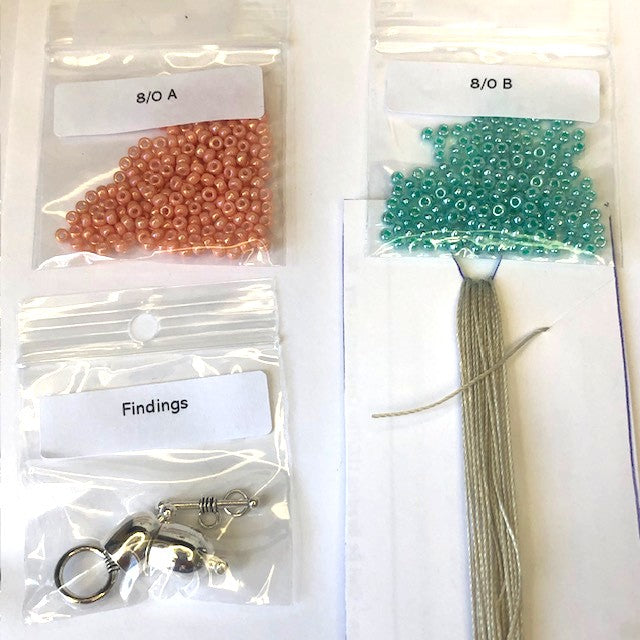 Puzzle Beaded Kumihimo Bracelet Kit