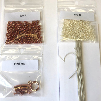 Puzzle Beaded Kumihimo Bracelet Kit