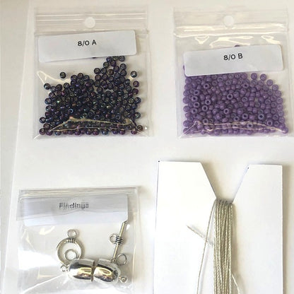Puzzle Beaded Kumihimo Bracelet Kit