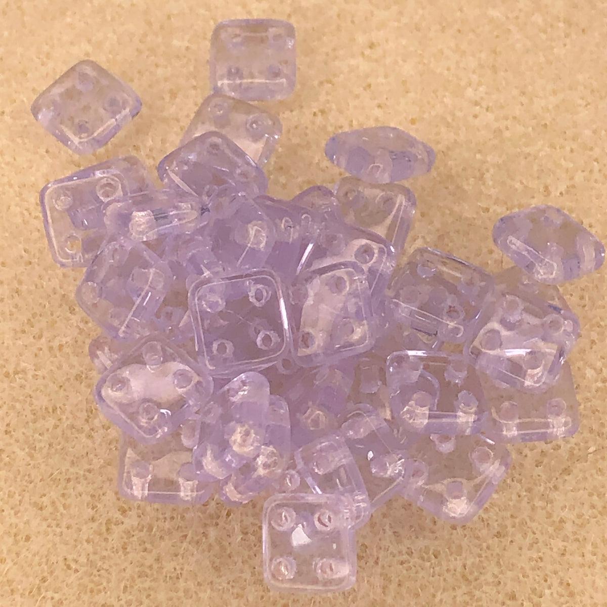 6mm CzechMates Quadratile - Alexandrite