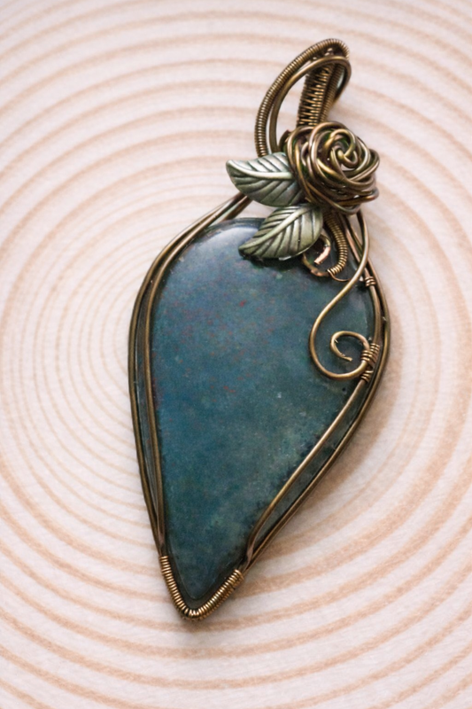 03/14 - Wire Wrapped Rose Class