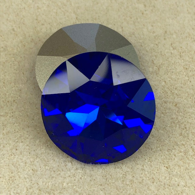 Majestic Blue - Swarovski 1201 27mm Fancy Crown Stone