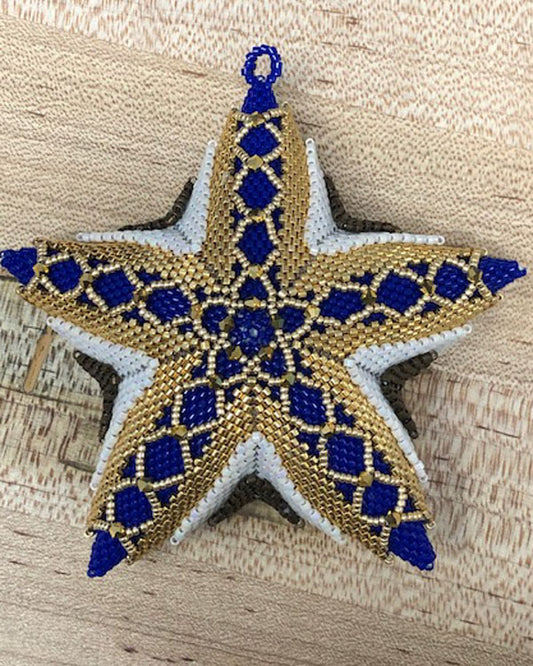 Stratified 3D Peyote Puffy Star
